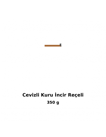 Cevizli Kuru İncir Reçeli 350