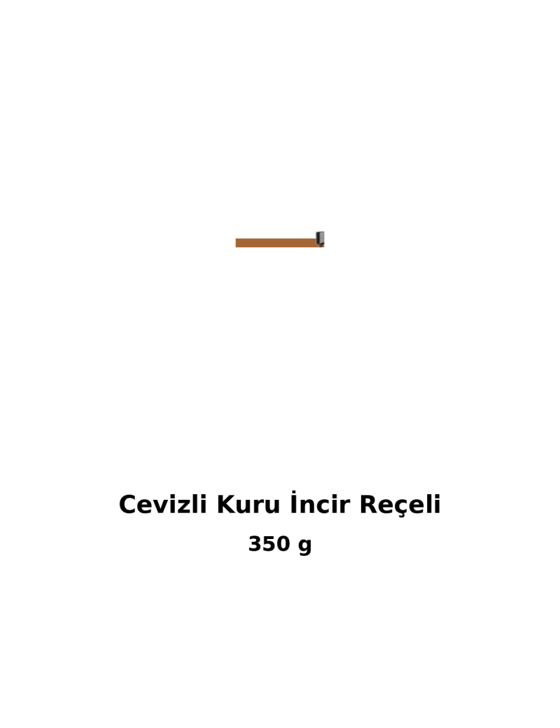Cevizli Kuru İncir Reçeli 350