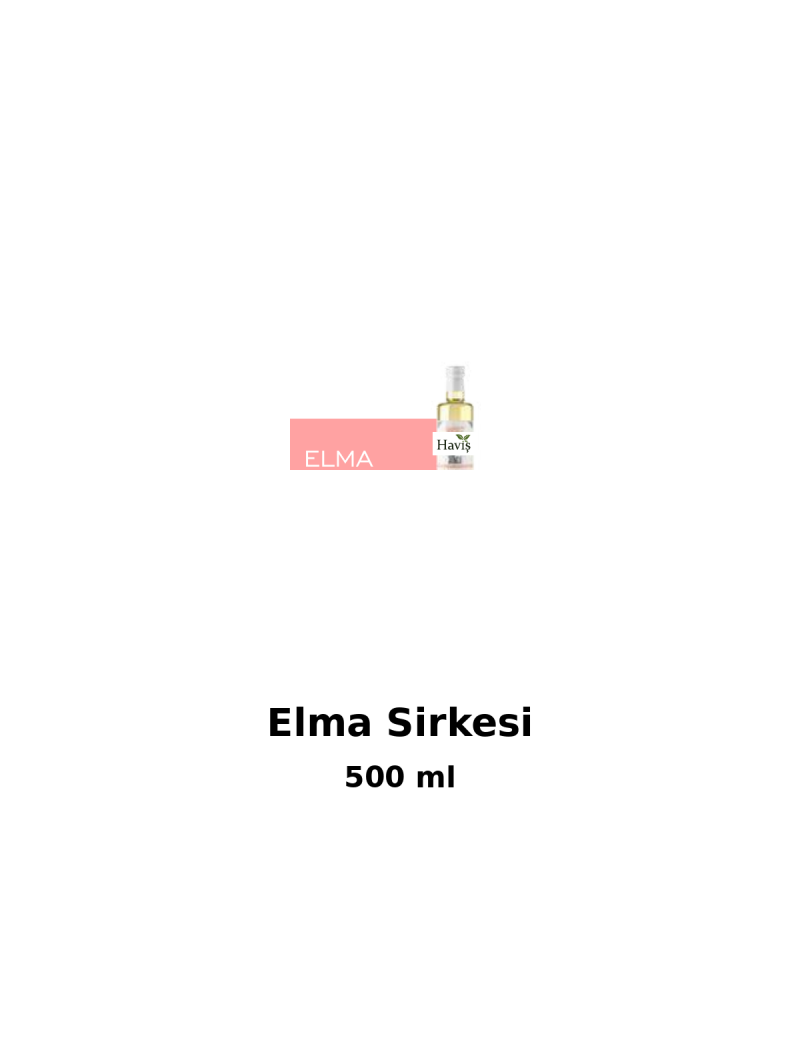 Elma Sirkesi 500 ml
