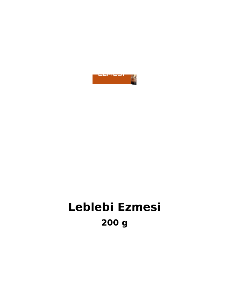 Leblebi Ezmesi 200 gr